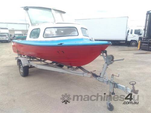 Boat Trailer Abandoned Boat & Trailer