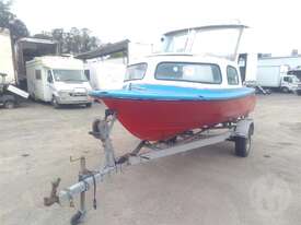 Boat Trailer Abandoned Boat & Trailer - picture1' - Click to enlarge