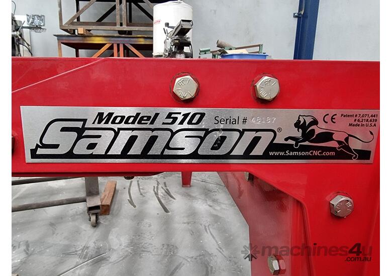 Used 2008 plasmacam PlasmaCam Samson 510 CNC plasma table 3 0m x 1 5m