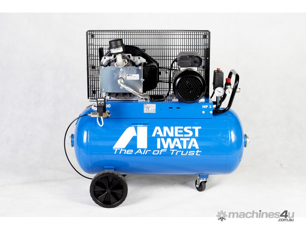 5 HP AC Three Phase Anest Iwata Air Compressor, Maximum Flow Rate
