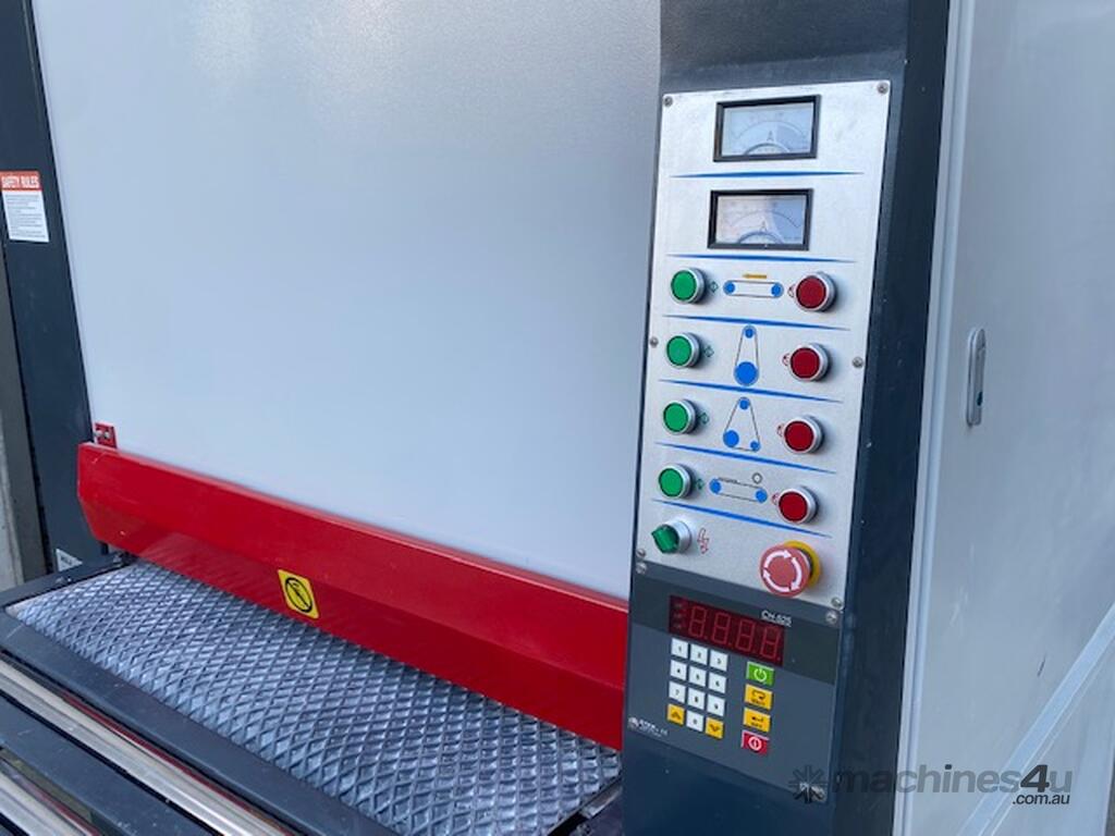 Used 2016 hold Hold 1000mm Wide Belt Sander Wide Belt Drum Sanders in