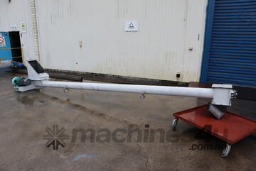 Large Auger Feeder Screw Conveyor - 5.4m Long Screw