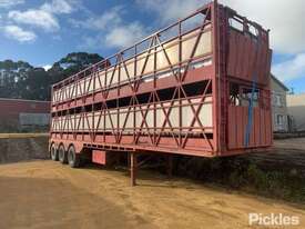 2007 Rhino Tri Axle Stock Crate (Cattle) Stock Crate - picture0' - Click to enlarge