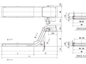 Enomoto BeA Hinge type Chip Conveyor & Coolant Tank - picture0' - Click to enlarge