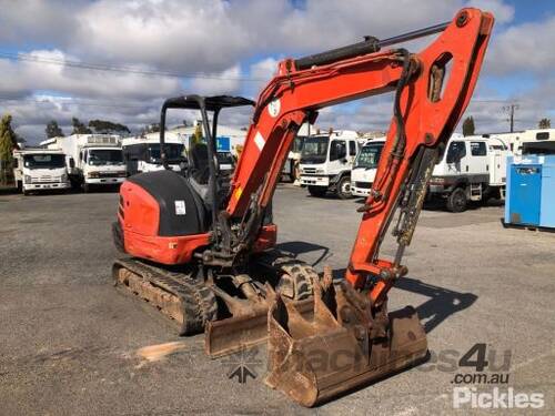 2016 Kubota KX040-4 Rubber Tracked Excavator