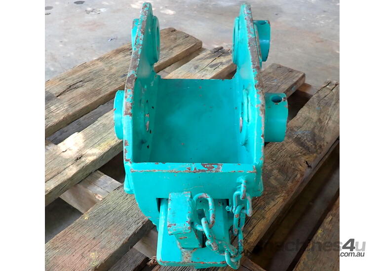 caption New 3-5 ton (40mm pin) JB Excavator Mechanical Quick Hitch Coupler