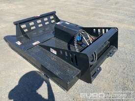 Hydraulic Brush Cutter to suit Skidsteer Loader - picture0' - Click to enlarge