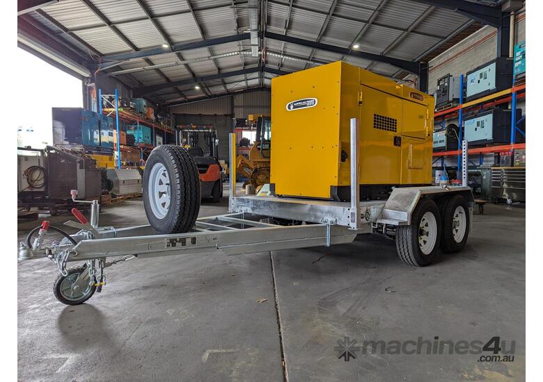 caption 60 KVA DENYO (JAPAN ) SILENCED INDUSTRIAL DIESEL GENERATOR SET PERFECT CONDITION THROUGHOUT