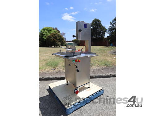 Commercial Stainless Meat Band Saw - HT Barnes Blademaster 