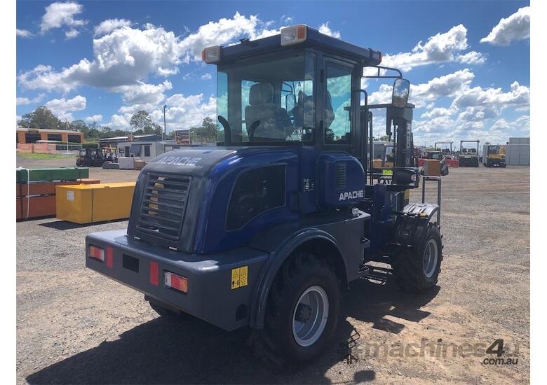 caption Apache 3 Tonne Rough Terrain Forklift