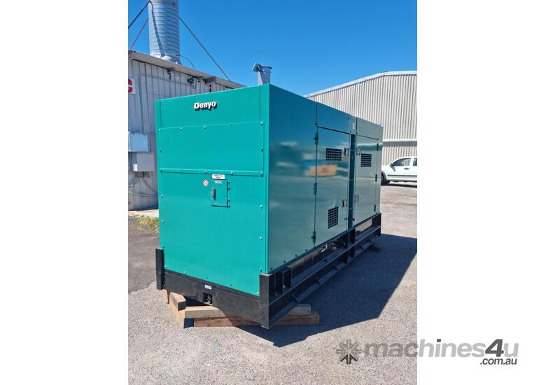 caption Denyo/Isuzu 200KVA Diesel Generator Set