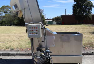 Stainless Steel Hopper Feeder Elevator Conveyor - OZAF E/100