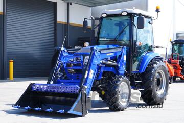 TRIDENT 45HP 4WD A/C CABIN TRACTOR (2,950KG GROSS WEIGHT & 700KG FRONT LOADER LIFTING CAPACITY)
