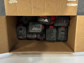 Box of Bosch 18V batteries - picture1' - Click to enlarge