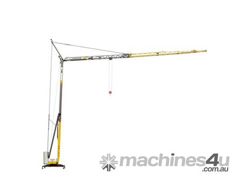 caption Liebherr 25L Tower Crane | 2.5T Self-Erecting, Ideal for Sites W/ Constricted Space