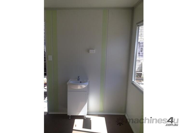 caption Auzbilt Portable Accommodation With Vanity: 4.8m x 3m, For Sale