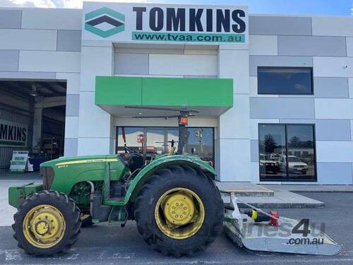 2013 John Deere 5075E Tractor & 5' Fieldquip Slasher