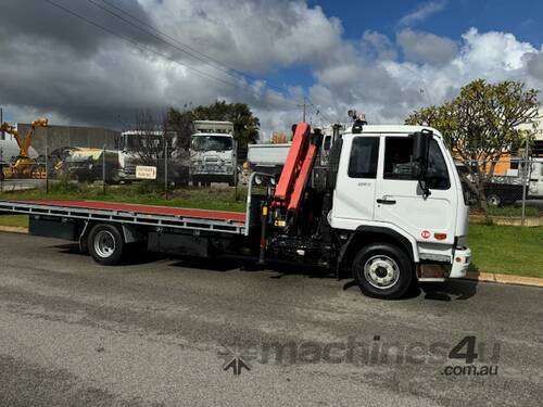 Truck UD MK6 Ex-govt 2010 5 tonne with Palfinger PK5001-EH crane SN1649 1DWK451