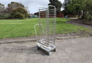Stainless Steel 20 Tier Walk In Oven Rack - Rational