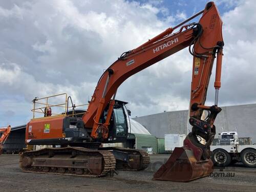 caption 2021 Hitachi ZX290LC-5B Excavator (Steel Tracked)
