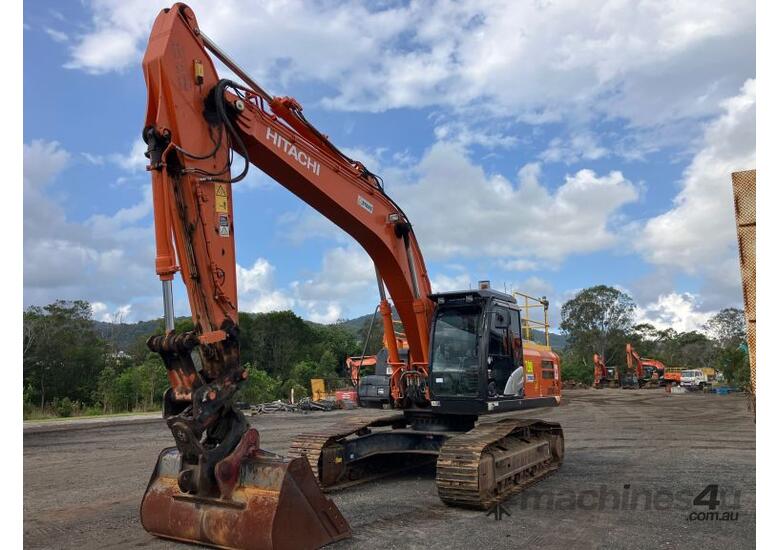 caption 2021 Hitachi ZX290LC-5B Excavator (Steel Tracked)