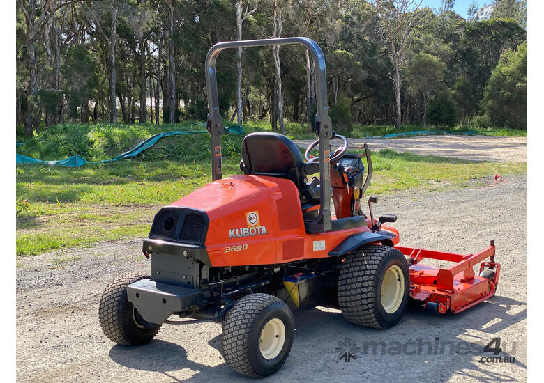 caption Kubota F3690 Front Deck Lawn Equipment
