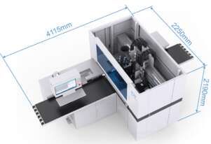 Compact, fast, affordable 6 sided boring with routing