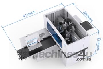 Compact, fast, affordable 6 sided boring with routing