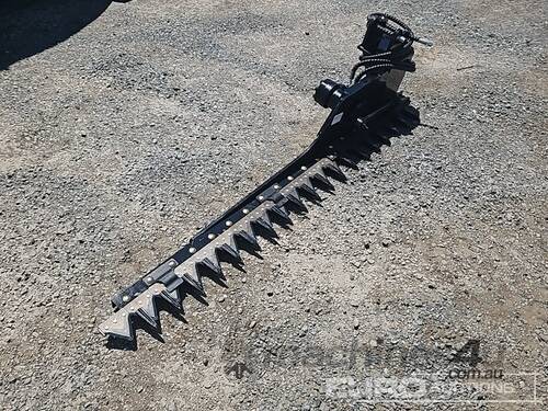 Unused Captok Hedge Trimmer To Suit Excavator Attachments, Pin Diameter 1 inch 