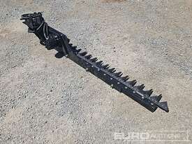 Unused Captok Hedge Trimmer To Suit Excavator Attachments, Pin Diameter 1 inch  - picture2' - Click to enlarge