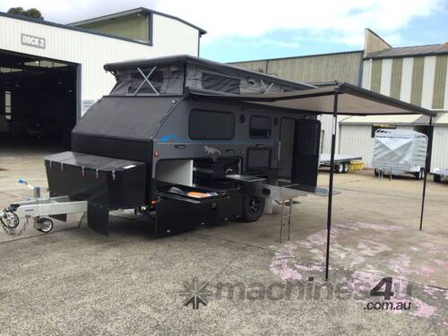 2023 Blue Tongue Campers XC16 Single Axle Pop Top Off Road Camper Trailer