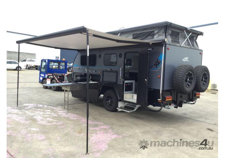 caption 2023 Blue Tongue Campers XC16 Single Axle Pop Top Off Road Camper Trailer
