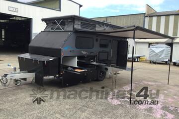 2023 Blue Tongue Campers XC16 Single Axle Pop Top Off Road Camper Trailer