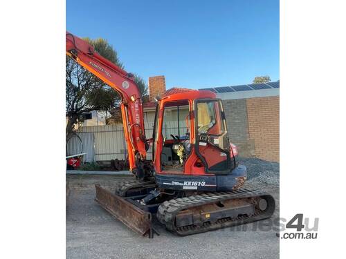 caption Kubota KX161-3SLA Excavator