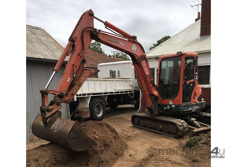 caption Kubota KX161-3SLA Excavator