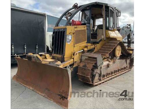 caption Caterpillar 527 Tracked Skidder - Major service and undercarriage inspection, ready to work!