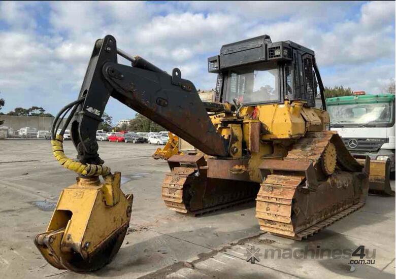 caption Caterpillar 527 Tracked Skidder - Major service and undercarriage inspection, ready to work!