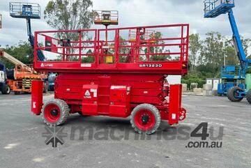 QLD ACCESS - LGMG SR1323D Rough Terrain Scissor Lift