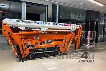 Ruthmann Bluelift 26m Spider Boom Lift Working Height: 26m, Versatile & Compact!