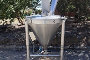 Stainless Steel Powder Hopper Cone - 200L