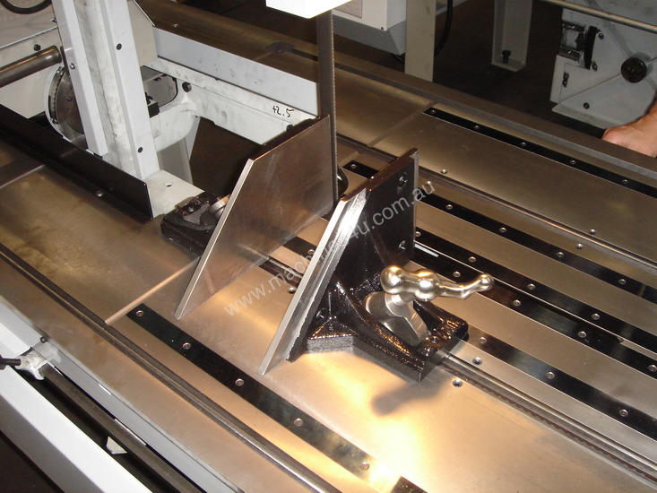 caption Marvel Semi Automatic - Mitre Vertical Bandsaw