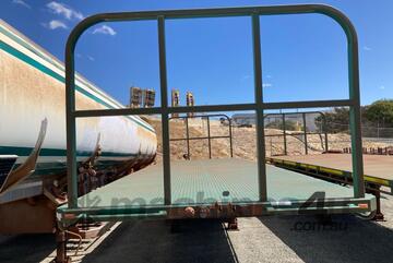 2020 Bruce Rock Engineering BRE-TR350 Tri Axle Flat Top A Trailer