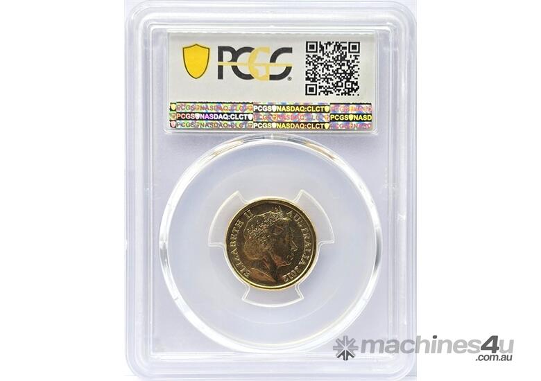 caption 2012 POPPY $2 COIN - PCGS GRADED AND SLABBED