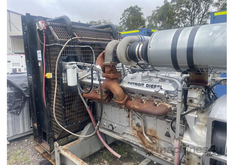 caption 800 kVA generator LOW HOURS, REWOUND & RECONDITIONED 415V alternator,