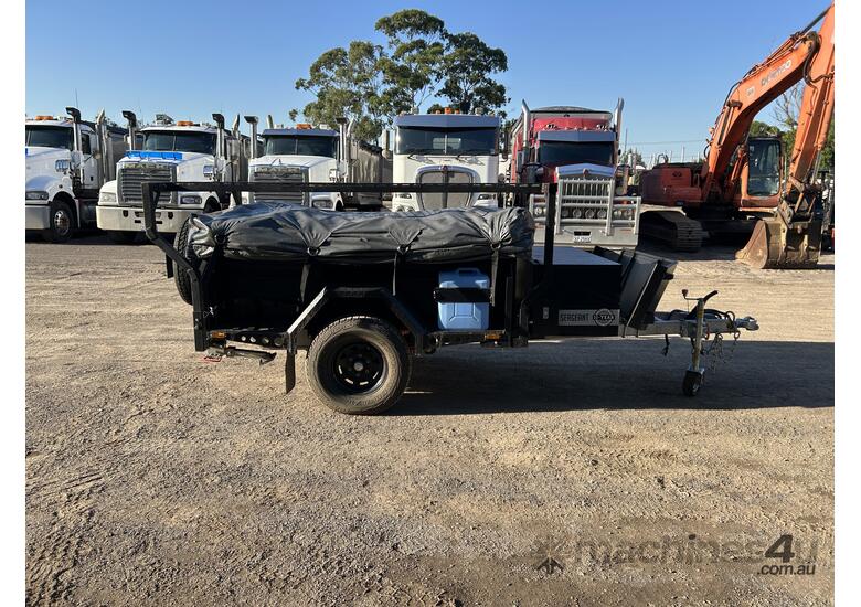 caption 2020 Black Series Sergeant Camper Trailer