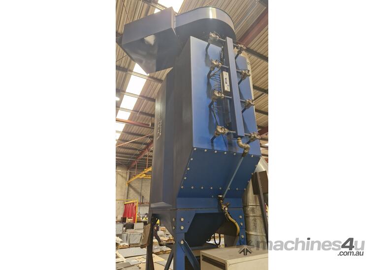caption Donaldson Torit 8 cylinder Dust Collector