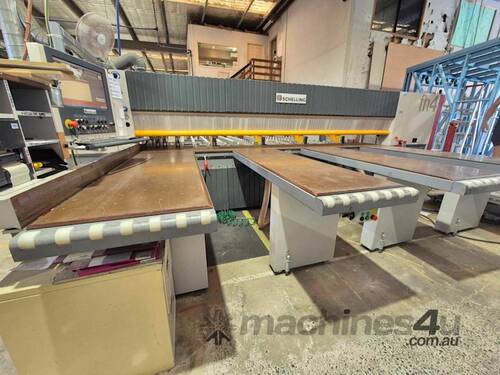 caption **PRICE DROP** 2017 Schelling Beam Saw FH4 4.2m with Lift and Dust Extractors