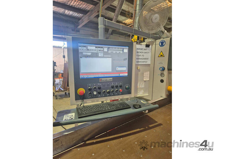 caption **PRICE DROP** 2017 Schelling Beam Saw FH4 4.2m with Lift and Dust Extractors