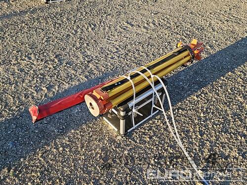 caption Unused Captok Laser Level, Self-Leveling Rotary Laser Level With Batteries, Receiver, Tripod, Grade