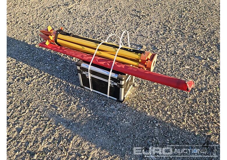 caption Unused Captok Laser Level, Self-Leveling Rotary Laser Level With Batteries, Receiver, Tripod, Grade